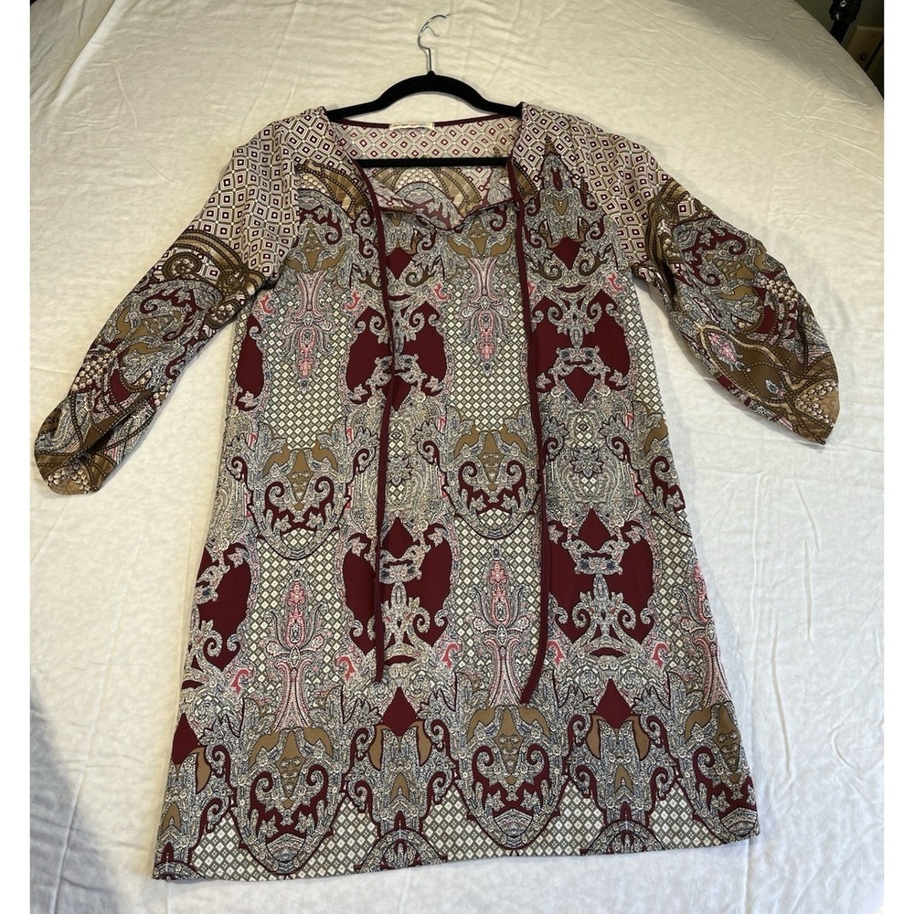Boho Paisley Kimono Sleeve Tunic Top Women's Vintage Ethnic Blouse 2025‎ Trendy